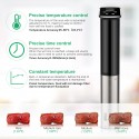 Keylitos Sous Vide Cooker Machine 1100W, IPX7 Waterproof Ultra-quiet Sous Vide Precision Cooker with Accurate Temperature and Timer Control, Fast-Heating Immersion Circulator Precise Cooker